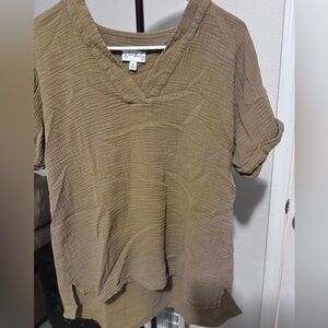 Brown women’s blouse
